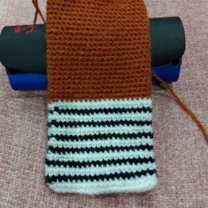 Rustic Loops – Crochet Phone Pouch